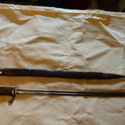 Baïonnette allemande  1898. Prusse. 2° type.