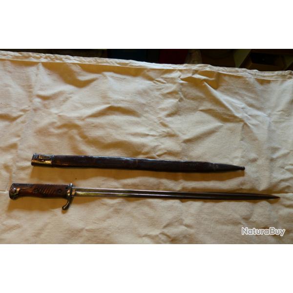 Baonnette allemande  1898. Prusse. 2 type.