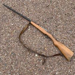 Carabine systéme Warnant calibre 9 mm Flobert pour bricoleur