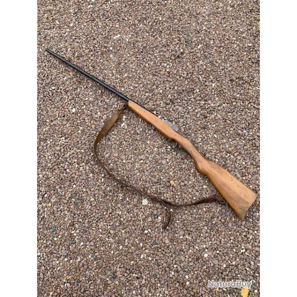 Carabine systme Warnant calibre 9 mm Flobert pour bricoleur