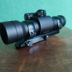 point rouge aimpoint 9000 sc 4 MOA sur montage MAK pour bande queue d'aronde de 11 mm (express)