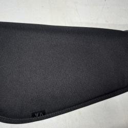Housse de transport noire rembourrée pour arme de poing - Neuve