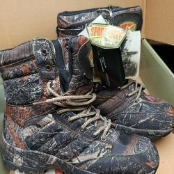 Boots imperméables sport chief camouflage taille 10 (environ 44/45) NEUVES !