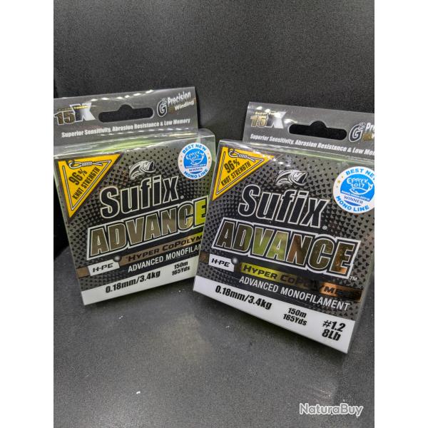 Lot 285 / fil de pêche storm (X2 bobines )