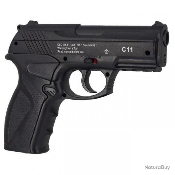 Pack Pistolet Borner C11 3J - calibre 4,5mm BBs