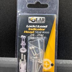 Lot 291 / SOLAR TACKLE /indicateur head STAINLESS 24/29 grs  / FISH AND FISHING.