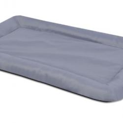 Matelas pour chiens taille L gris 67x43 cm tissu Oxford PU durable confortable pratique