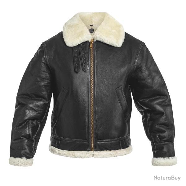 Blouson B3 Bombardier Cuir Pilote - US AIR FORCE S