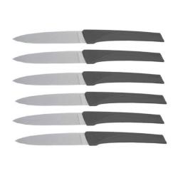 Coffret 6 couteaux de table Florinox "Kiana" Anthracite KIA6.A