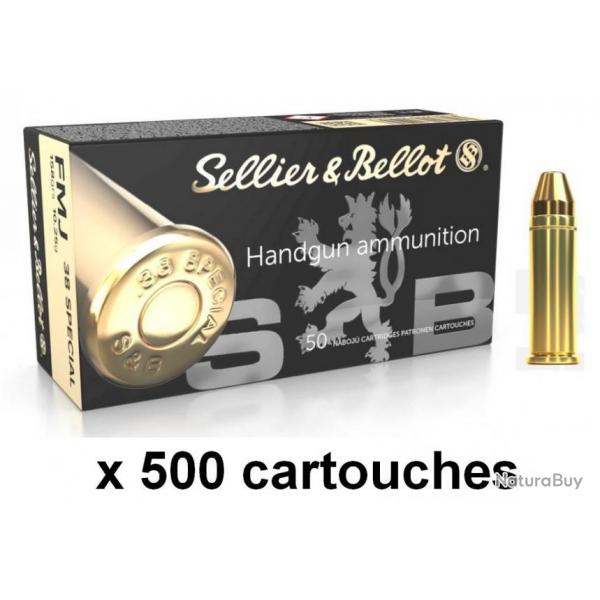 SELLIER BELLOT cal.38 Spcial FMJ /500