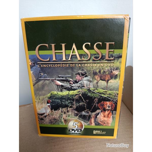 Coffret 5 dvd chasse