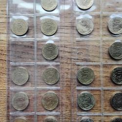 Pièces de monnaie de 5 centimes de francs Lagriffoul.