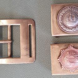 Lot boucles de ceinturons WW1 Allemands et Français