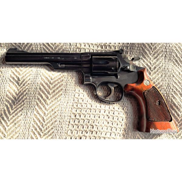 Revolver Smith & Wesson modle 19-4 6" quip Match 357magnum