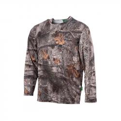 TREELAND T-SHIRT MANCHES LONGUES CAMO FOREST M