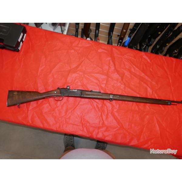 Fusil LEBEL 1886 M93 en 8x51R, bon canon et bonne mcanique
