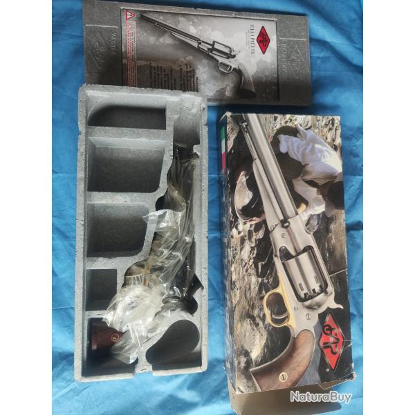 Pietta Remington 1858 New Model Sheriff acier jasp neuf + 2 barillets crnels neufs supplmentaire