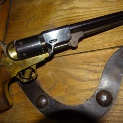 Revolver 1851 canon rond  Euroarms Brescia pré série Calibre .36 PN -BON ETAT 3