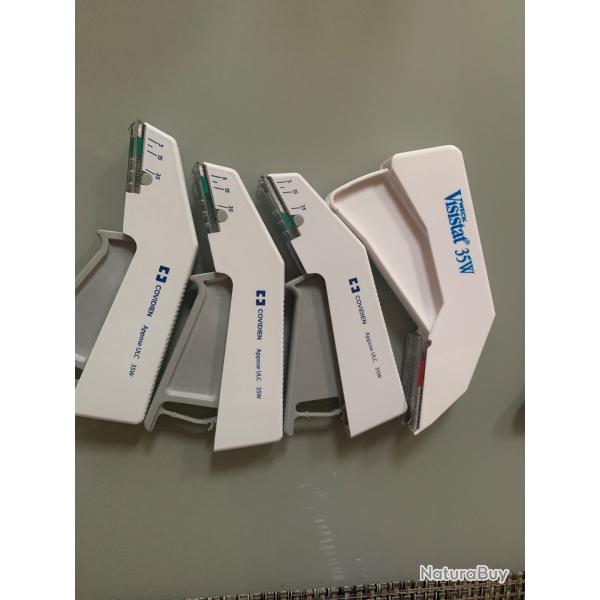 Lot d'agrafeuses chirurgicales 35 W( 90 agrafes 35w)