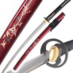 Katana Forge Bambou K46 Soshu Kitae Fudoshin Epee Sabre Practical Repliksword