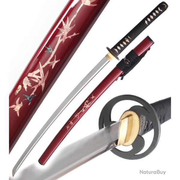 Katana Forge Bambou K46 Soshu Kitae Fudoshin Epee Sabre Practical Repliksword