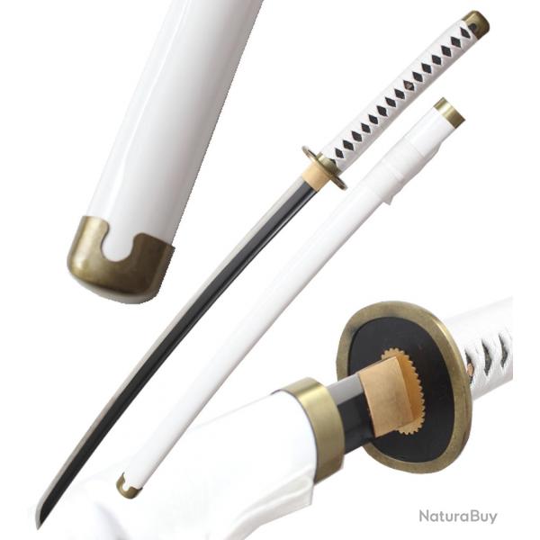 One Piece Katana Wado Ichimonji Zoro Lame Maru 1045 Bushido Epee Sabre Practical Repliksword