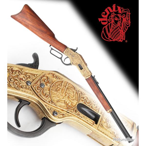 Fusil Winchester Americain Denix Hamilton Decoration P1253L Repliksword