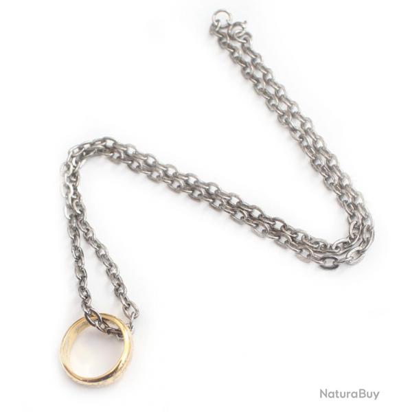 Le Seigneur des Anneaux Anneau Unique - Bague Plaque Or et Argent NN9269 Repliksword