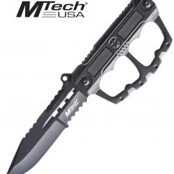 Poignard Poing Americain Black Couteau MT-20-42BK Master Cutlery Repliksword