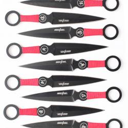 Set 9 Kunais Perfect Point PP-060-9 Couteau de Lancer Entrainement Repliksword
