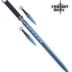Epee Ninjato Blue Edition Ninja Shinobi FM-644BL Repliksword