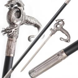 Canne Epee - Dragon Canne de Marche Repliksword