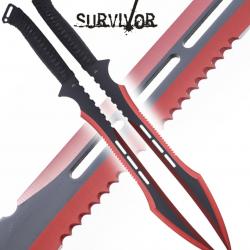 Double Ninjato Survivor Epee Red Edition Sabre Repliksword