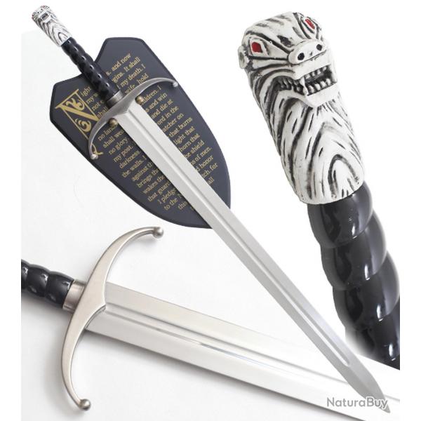 Game of Thrones Jon Snow Epee Longclaw Trone de fer Repliksword