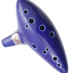 Zelda Ocarina du Temps Flute en Ceramique Link Repliksword