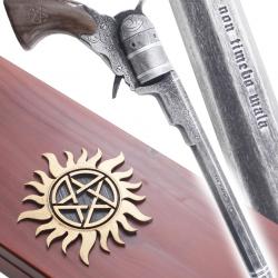 Supernatural Pistolet en Resine Colt John Winchester Replique avec Balles Repliksword
