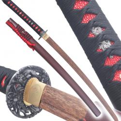 Danzan Katana Arashi Sabre en Bois Epee Entrainement - Lame Bois Repliksword