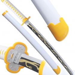 Demon Slayer Katana Zenitsu Agatsuma Epee en Bois Kimetsu no Yaiba Sabre - 80cm Repliksword