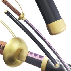 One Piece Epee O-Kiku Epee en Bois Sabre Pirate Sabre Gold Roger Repliksword
