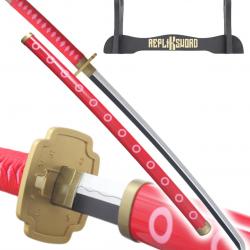 One Piece Katana en Bois Ozuki Toki Epee Decoration Sabre Cosplay Repliksword