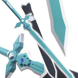 Sword Art Online Epee Repulser en Bois Sabre Kirito Epee + Fourreau Repliksword