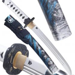 Ghost of Tsushima Tanto en Bois Katana Jin Sakai Sabre Epee Replique Bois Couteau Repliksword