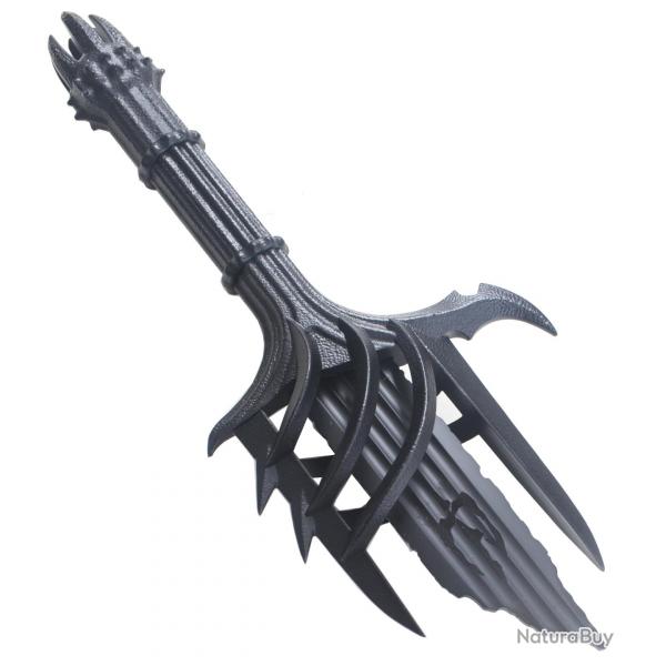 Les Anneaux de Pouvoir Epee Brisee Sauron Epee Noire + Fourreau Repliksword