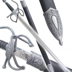 Rapiere Epee Sabre Decoration + Fourreau Repliksword