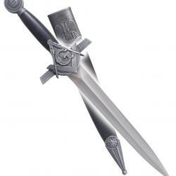 Couteau Maconnique Dague Franc Macon Poignard Couteau Franc Maconnerie Repliksword