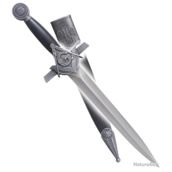 Couteau Maconnique Dague Franc Macon Poignard Couteau Franc Maconnerie Repliksword