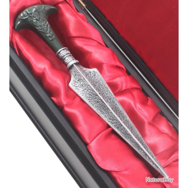 Harry Potter Dague en Resine de Bellatrix Lestrange Couteau Resine Decoration Repliksword