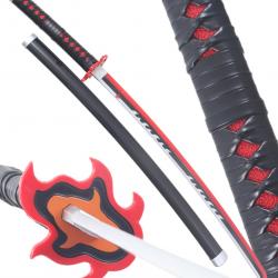 Demon Slayer Katana Led Tanjiro Kamado V2 Sabre Lumineux Epee Kimetsu No Yaiba Repliksword