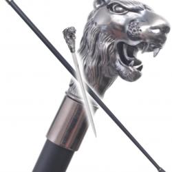 Canne Epee Lion Canne de Marche Canne de Lion Repliksword