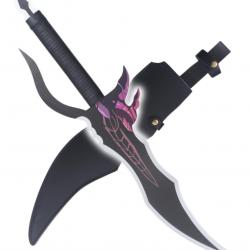 Solo Leveling Dague Sung Jinwoo Epee Poignard en Bois Couteau Cosplay Decoration - Lame en Bois Repl